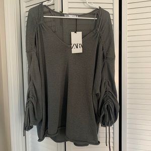 Zara Sweater with arm ties
